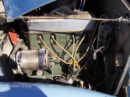 VA 0814 left engine